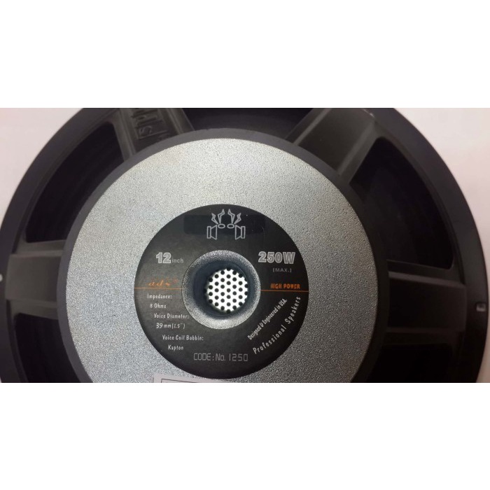 Promo Speaker 12 Inch Ads Full Range Ads 1250 250 Watt