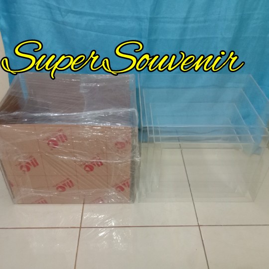 

Acrylic/Tutup Acrylic/1 set 4 box acrylic