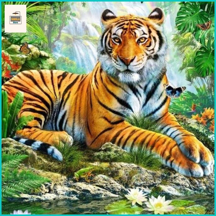 Sheila store 5D DIY Diamond Painting Full Drill 30x40cm Lukisan Kristik Diamond