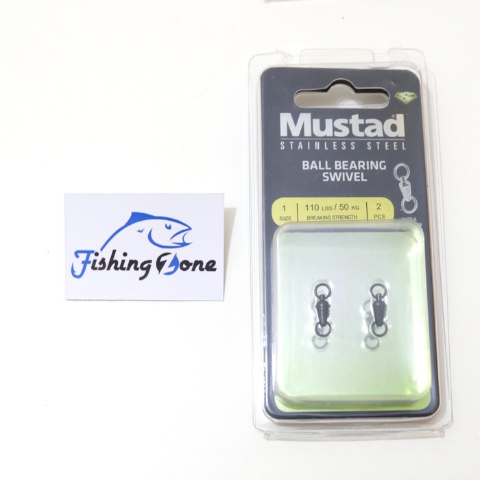 Terlaris Mustad Ball Bearing Swivel Ma100-Ss