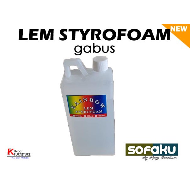 

Lem Gabus Stereofoam - Lem Perekat Gabus/Lem Prakarya