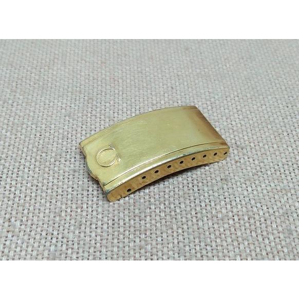 (bk) clasp buckle bracelet omega gold original tali rantai jam tangan antik omega arloji antik