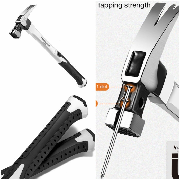 Yinlong Palu Kambing Baja Tukang Kayu Lubang Magnetik Pasang Paku Best Deal