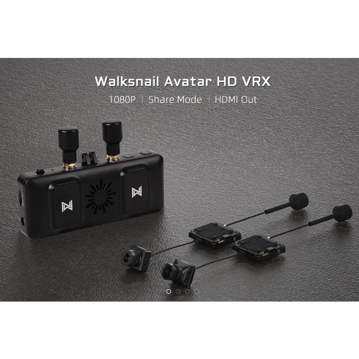 Caddx Walksnail Avatar VRX HD Module Set (Convert Analog to Digital)