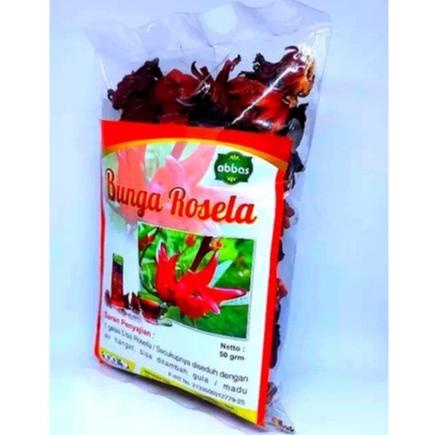 

Baru - Teh Bunga ROSELLA merah / Teh ROSELA merah / rebus /curah .,