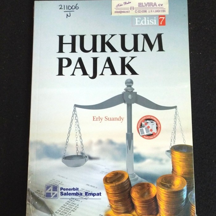 

hukum pajak erly suandy ed7 buku ori