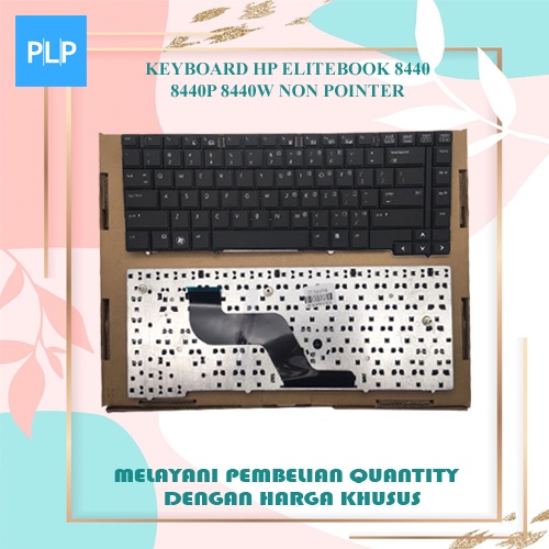 Keyboard Laptop HP Elitebook 8440 8440P 8440W Non Pointer
