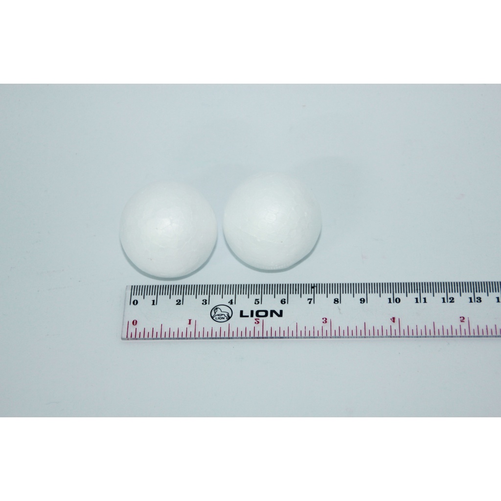 

Bola Gabus Styrofoam Kecil Warna Putih Diameter 4cm