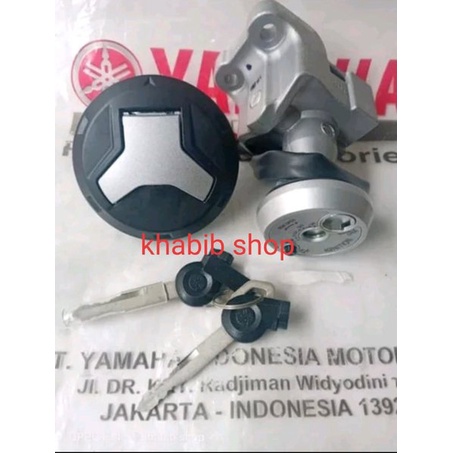 kunci kontak nmax set tutup tangki original