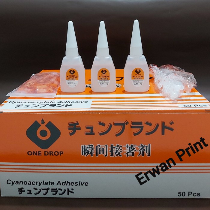 

Terbaru Lem Korea One Drop D25 Skat Murah / Lem Serbaguna (Isi 50 Pcs) Promo Terlaris
