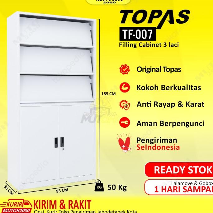 

Big Sale Topas Tf-007 Lemari Besi Majalah Rak Besi Majalah Lemari Majalah Terbaik