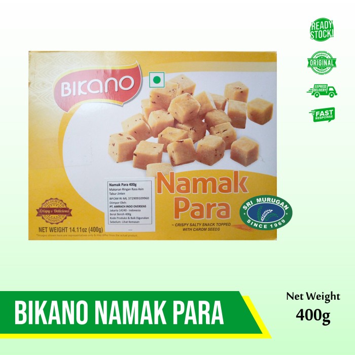 

~~~~~] BIKANO NAMAK PARA 400 GM