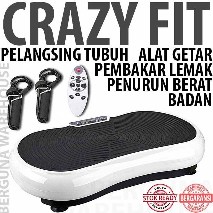 Crazy Fit Alat Fitness Getar Lejel Vibe Tone Massager Terapi Crazyfit