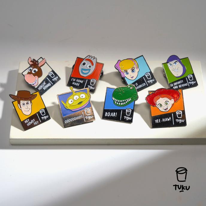 Ready Tuku - Paket Misteri - Pin Enamel (Toy Story) Berkualitas