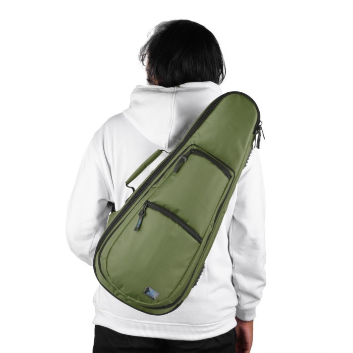 Ukulele - Zorc Official - Moreno Tas Gitar Ukulele Gigbag Gitarlele Green