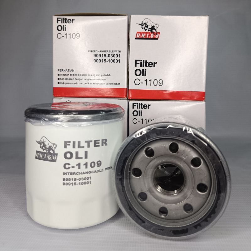 Filter Oli mobil Corolla/Vios/Yaris/Starlet/Camry/Wuling Cortez 1,8/Sienta/korona