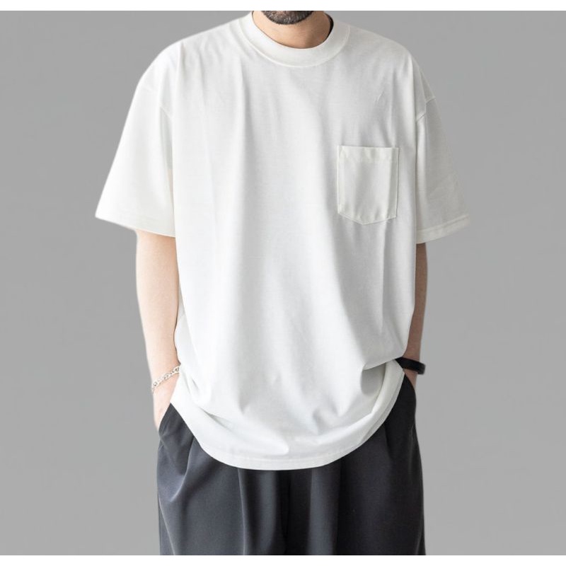 Baju kaos semi oval pria / baju kaos oval kantong / Kaos oval kantong oversize / kaos oval poket pri