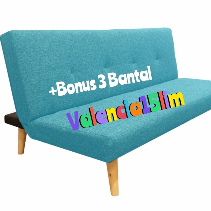 Terlaris Sofa Bed Sofa Minimalis Kaki Retro