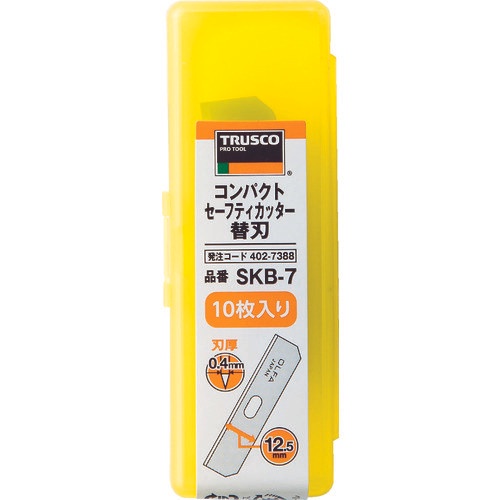 

TRUSCO compact safety cutter spare blade 10 pieces