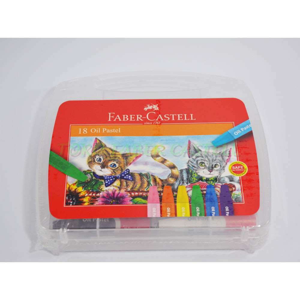

Crayon Hexagonal Krayon Faber Castell Oil Pastel 18 Warna Kemasan Kucing