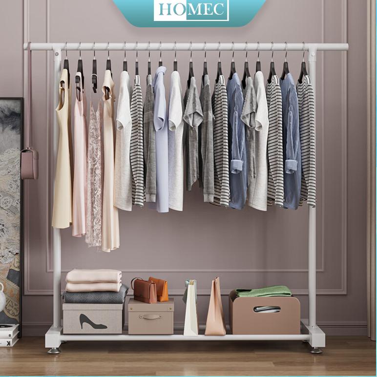 Rak Gantungan Baju Estetik Berdiri Rak Baju Gantung Serbaguna Lemari Gantungan Baju Stand Hanger Gan