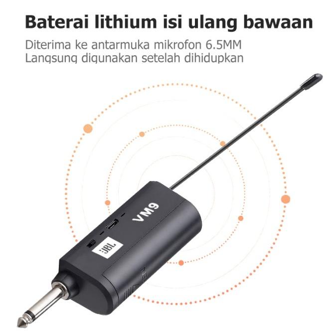 mic wireless JBL/VM9 microphone karaoke (100% ORIGINAL)