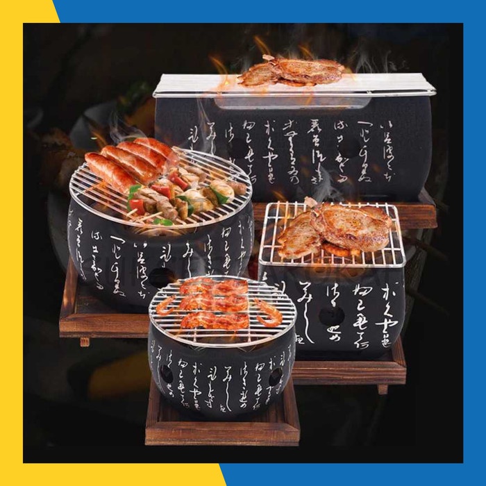 BAYAR DITEMPAT Panggangan Jepang Arang Bbq Japanese Korean Grill Yakitori Hibachi /GRILL PEN/BAKARAN