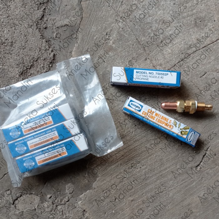 MATA BLENDER LAS TYPE M LPG NO. 2 CUTTING NOZZLE M LPG CUTTING TIP LPG