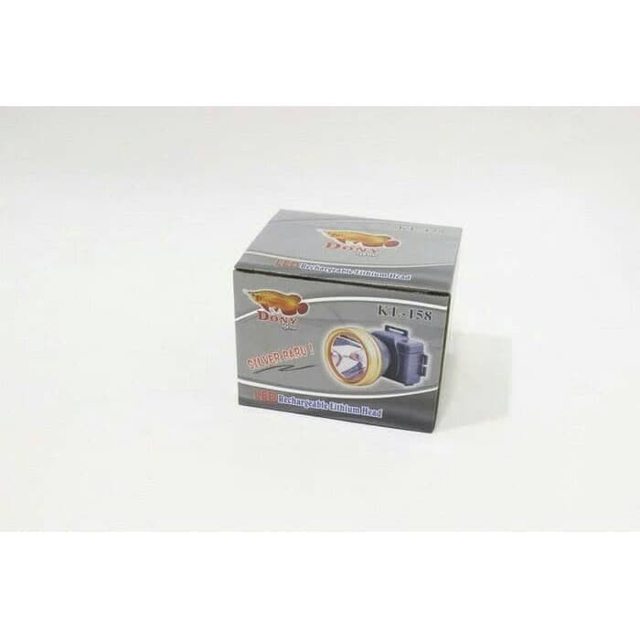 {NezShop} Senter Kepala Dony KL-158 / Head lamp DONY MURAH ORI GROSIR - Putih Limited