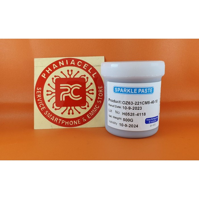 Yodhoba Timah Cair 500G Merk Sparkle Senju Original Japan Bukan China