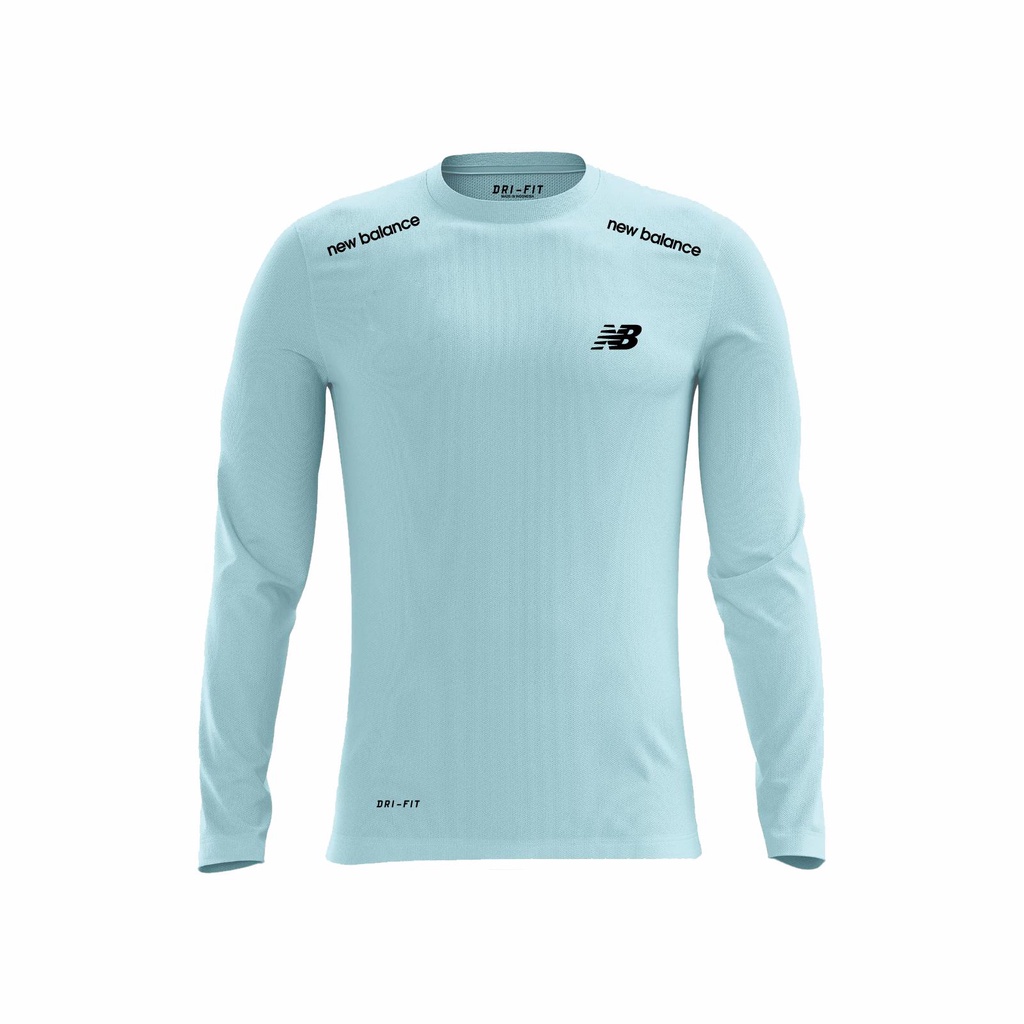 Baju/kaos running olahraga gym fitness lengan panjang