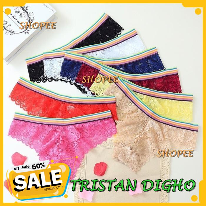THONG CELANA DALAM WANITA SEXY RENDA G STRING CD LINGERIE BIKINI C / THONG CELANA DALAM WANITA SEXY 