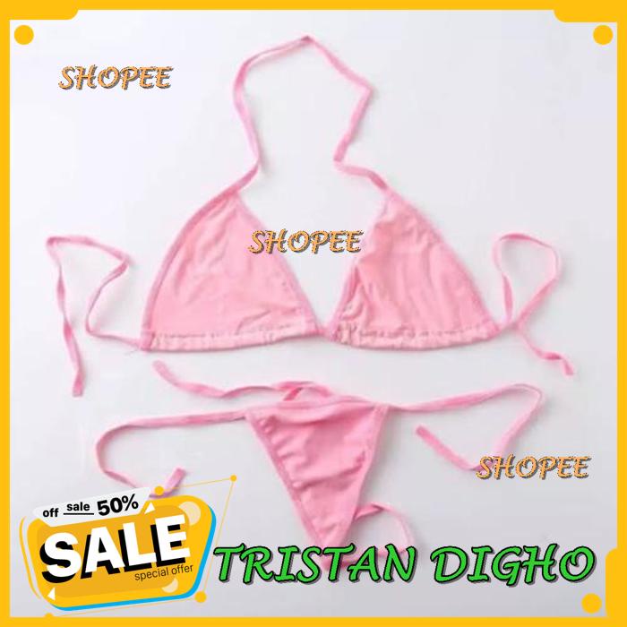 SEXY BRA G STRING SET BIKINI LINGERIE TALI THONG BRA B / SEXY BRA G STRING SET BIKINI LINGERIE TALI 
