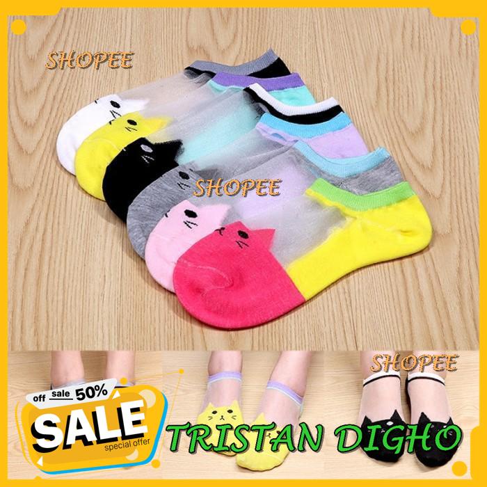 KAOS KAKI SEXY LACE WANITA RENDA TRANSPARAN BORDIR SOCKS S# / KAOS KAKI SEXY LACE WANITA RENDA TRANS