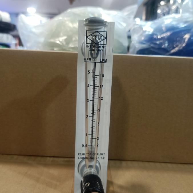 Flow Meter 5 Gpm Regulator / Flow Meter 18 Lpm Regulator (Pendek )