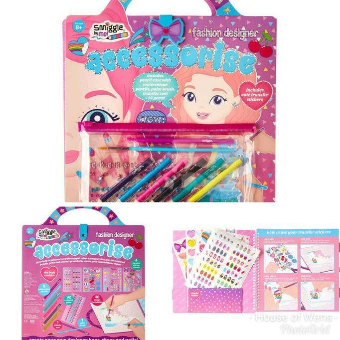 

Terlaris Smiggle Accessories Design Ity Book - Buku Smiggle Original