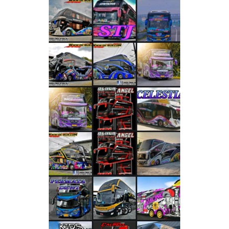 

stiker bus mania terbaru 2023-2024