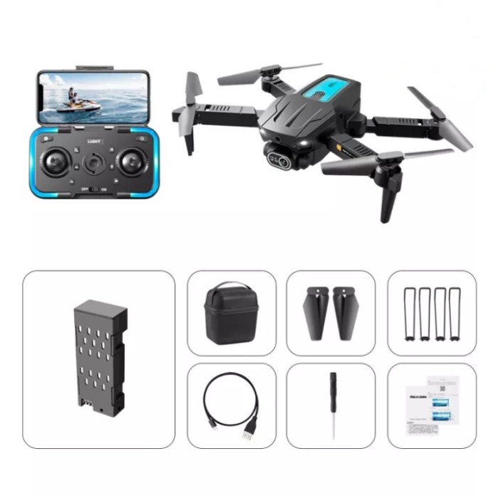 Lsrc Xt3 Mini Optical Flow Dual Hd Kamera 4K Drone Anti Nabrak Vs Xt9