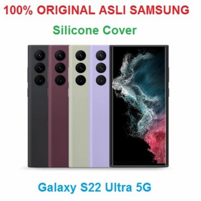 [Original] Samsung Silicon Cover Galaxy S22 Ultra Case Cover S22 Ultra Limited