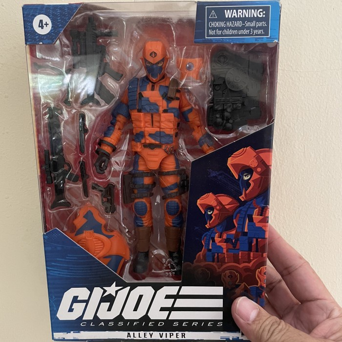 [Original] Gi Joe Classified Alley Viper Terbatas
