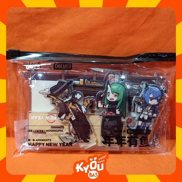 ✅Baru Lee  Ch'En  Hoshiguma Q Version Acrylic Stand 8Cm - Arknights Limited