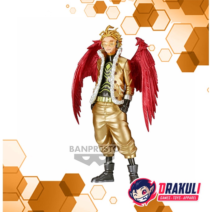 PROMO BANPRESTO MY HERO ACADEMIA AGE OF HEROES - HAWKS TERLARIS