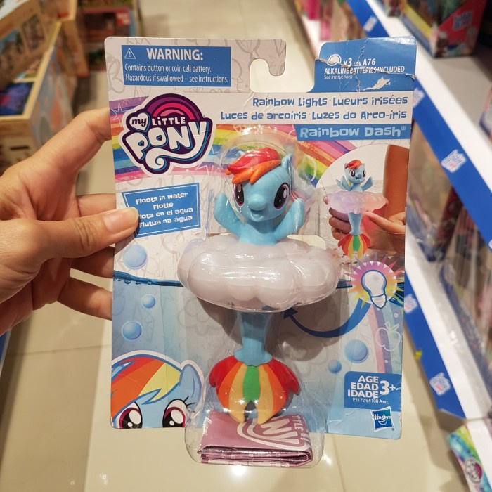 ✅Baru Mainan Figure My Little Pony Rainbow Dash Rainbowlight Original Hasbro Terbatas