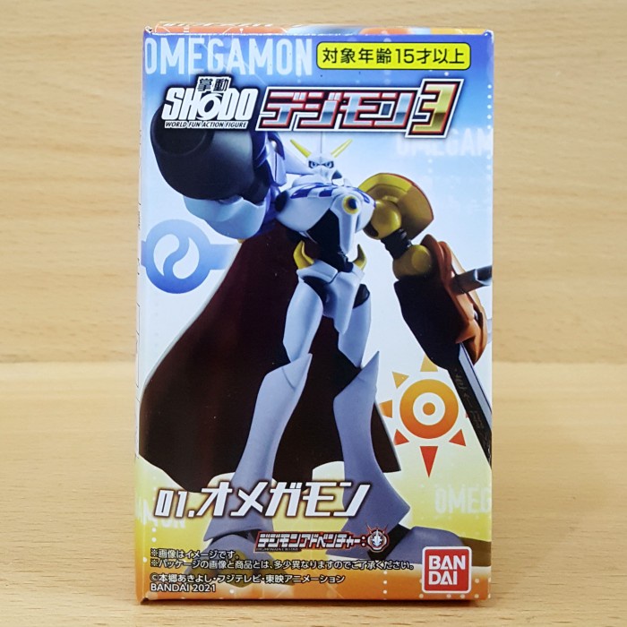 ✅COD Digital Monster Adventure Shodo Digimon 03 - Omegamon Omnimon Terbatas
