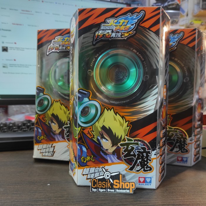 ✅COD Yoyo Auldey Blazing Teens Demon Lv 3 Advanced Metal Diskon