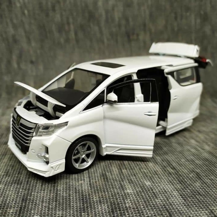 ✅COD Toyota Alphard Diecast Miniatur Mobil Mobilan Mini Besi Mainan Berkualitas
