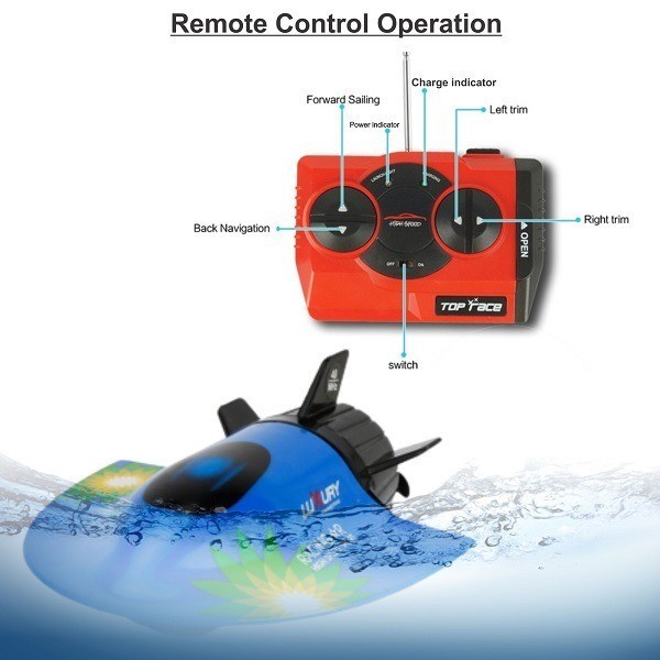 New Mainan Remote Control Kapal Selam Mini Submarine / Mainan Kapal Selam Limited