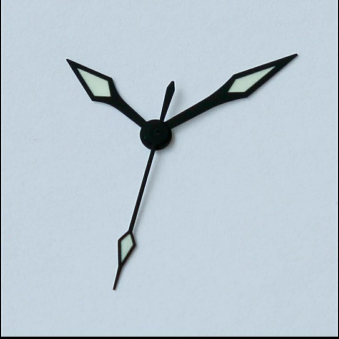 ✅New Ori Kunai - Hands Seiko Mod Super Lume C3 - Nh-7S26- 4R36 -Black Terbaru