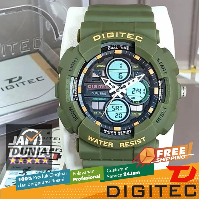 ✅Ori Digitec Original Dg-3102T M5 Dg3102 Digitec 3102 Jam Tangan Pria Bisa Gojek