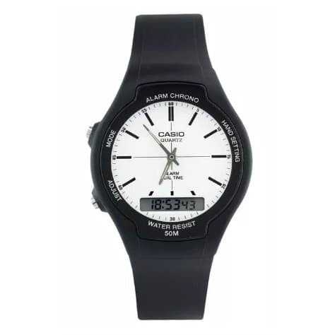 ✅Ori Casio Original Pria Aw-90H-7Evdf Rubber Strap Diskon